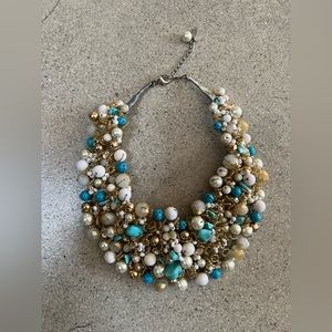 Bib Necklace - Turquoise